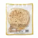 Back view of Golden Spike & Sun plain naan bread packaging with ingredients and storage instructions visible