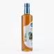 Side view of Razak Oxymol Syrup showing light brown syrup in bottle