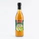 Front view of Alsaadah Apple Vinegar 500ml glass bottle on a store shelf