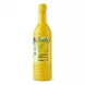 Back label of Bodrum Lemon Juice 350ml showing nutritional information and volume