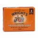 Front of Wright's Traditional Soap 4 Bars pack displaying brand and product name