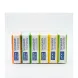 Side view of Lucky Super Soft Pocket Tissues 8 Pack showing individually wrapped mini packs