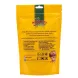 Back of Anjoman Rock Candy 250g pack with allergy advice and manufacturer information