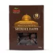 Front view of Yaffa Palestinian Medjoul Dates 900g box with price label