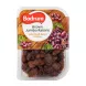 Front of Bodrum Brown Jumbo Raisins 250g pack held in hand