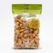 Back of Donya Almond in Shell 125g clear pack showing almonds and packaging details
