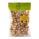 Back view of Donya Salted Pistachio 150g pack with allergen and warehouse info visible