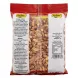Back of peanut pack with nutritional and manufacturer information