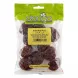 Front of Donya Dried Red Plum 180g bag, clear packaging with visible plums