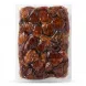 Back view of Al Barakah Sukkary Premium Dates 1kg pack showing glossy dates inside the vacuum-sealed bag