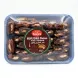 Pack of Sofra Khudri Dates with Almond, 400g, held in a shop aisle