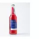 Back label of Kazoza 1941 Pomegranate Sparkling Drink showing ingredients