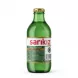 Sarikiz Natural Mineral Water 250ml glass bottle front label detail
