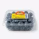 Side view of Sunny Blue Blueberries 125g held in hand