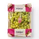 Box of Adalya Sultana table grapes with premium quality label