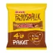 Front of Ülker Albeni 4 pack chocolate bar package