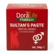 Angled front view of Dora Life Sultan's Paste 240g packaging