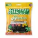 Front packaging of Jellyman Vegan Bites Liquorice Wheel with product features