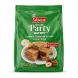 Front view of Sultanım Deluxe Party Wafers Hazelnut & Cocoa Cream Filling pack