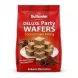 Front view of Sultanim Deluxe Party Wafers Cocoa Cream Filling 150g pack
